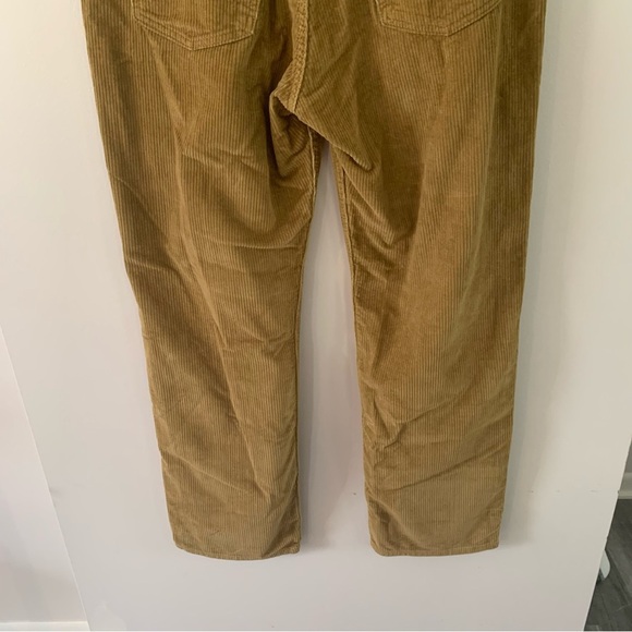 Levi’s Low Pro Mid Rise Straight Leg Corduroy Pants Tan Womens 31x30 - Picture 6 of 12
